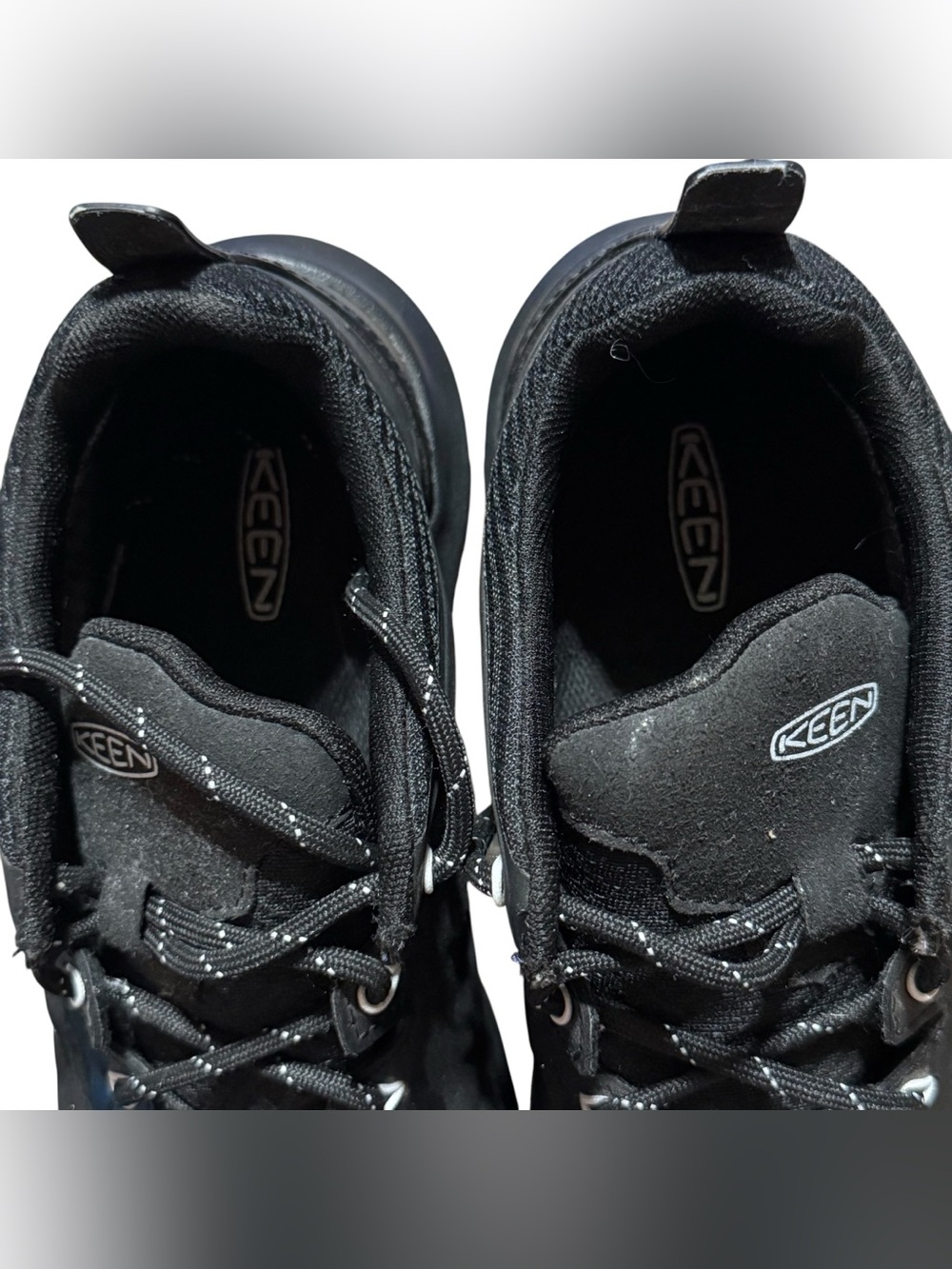 KEEN Explore WP Women’s Waterproof Hiking Shoes Size 7 Black KonnectFit KEEN.DRY - Picture 6 of 10